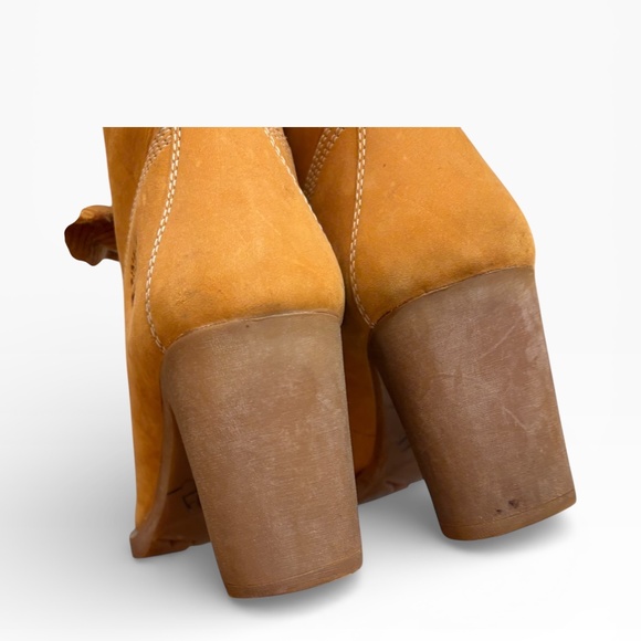 Timberland allington tan nubuck heel boots 8.5 - Picture 6 of 16